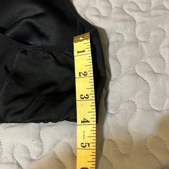 Nike sport bra black, no size tag, - Picture 10 of 12